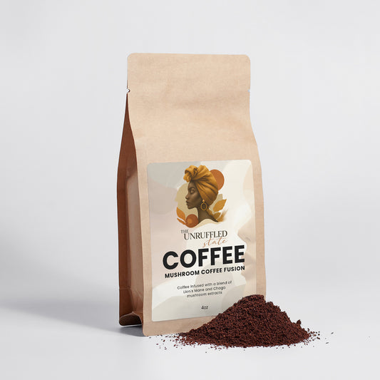 Mushroom Coffee Fusion - Lion’s Mane & Chaga 4oz